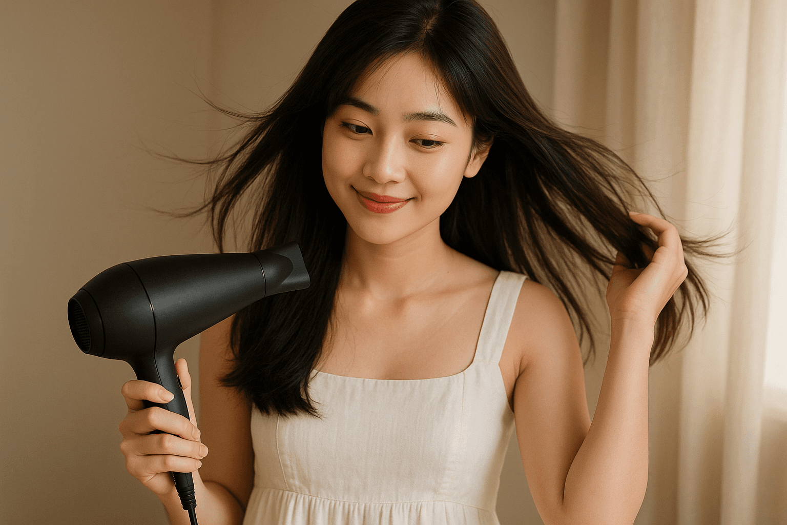 BÍ QUYẾT GIỮ TÓC BÓNG KHỎE SAU KHI TẠO KIỂU